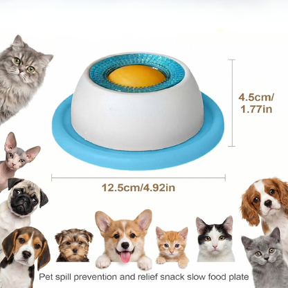 The Slow Feeder Bowl That Stops Bloating & Keeps Pets Calm